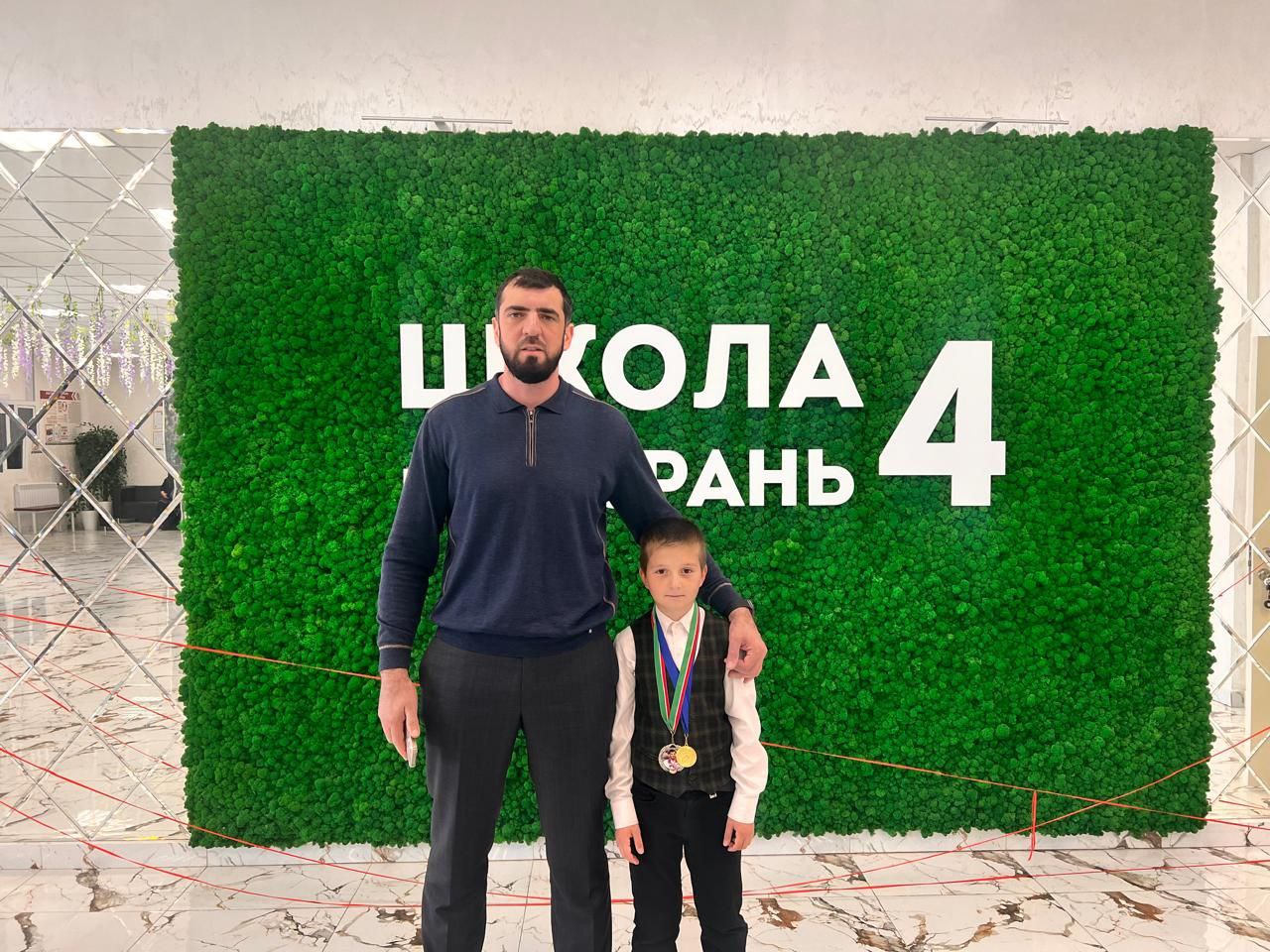 Ученик 5 &amp;quot;а&amp;quot; класса Нальгиев Ахмед, с уверенностью можно сказать, самый активный учащийся школы..